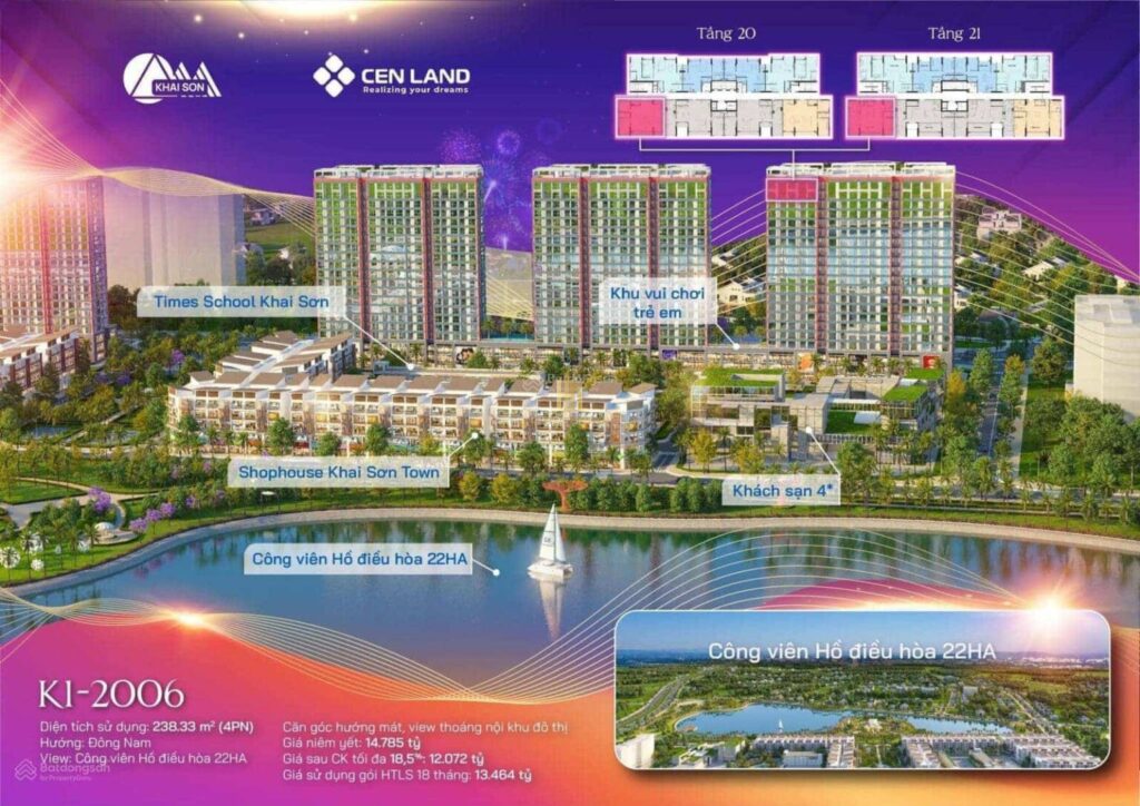 căn hộ Penthouse Khai Sơn City