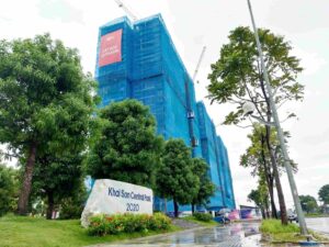 Lễ cất nóc ba tòa căn hộ K5-K6A-K6 Khai Sơn City