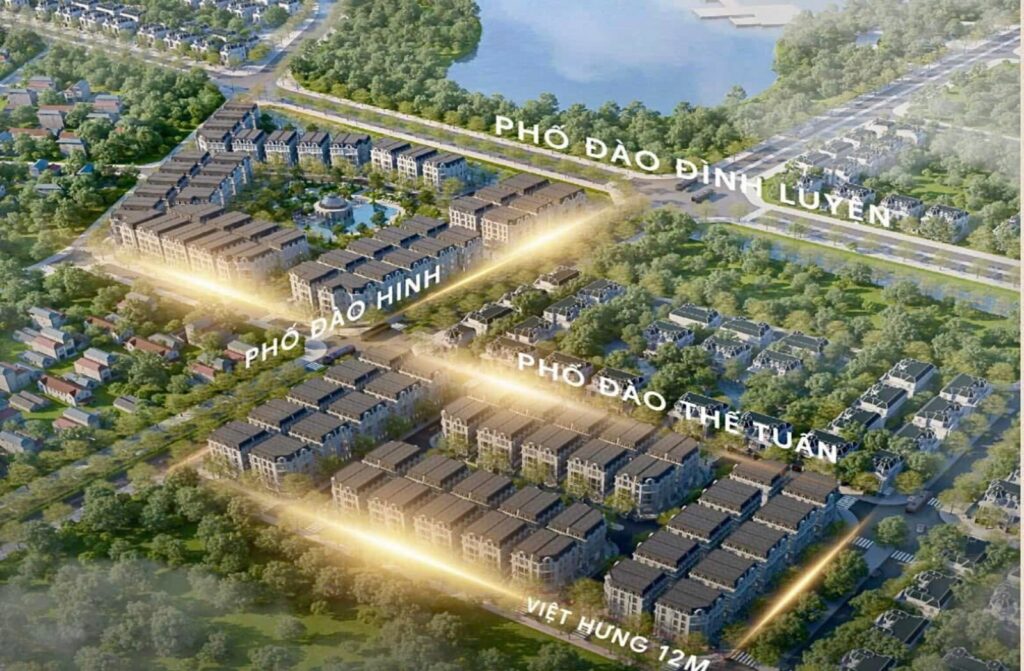 Phối cảnh Noble Palace Long Biên