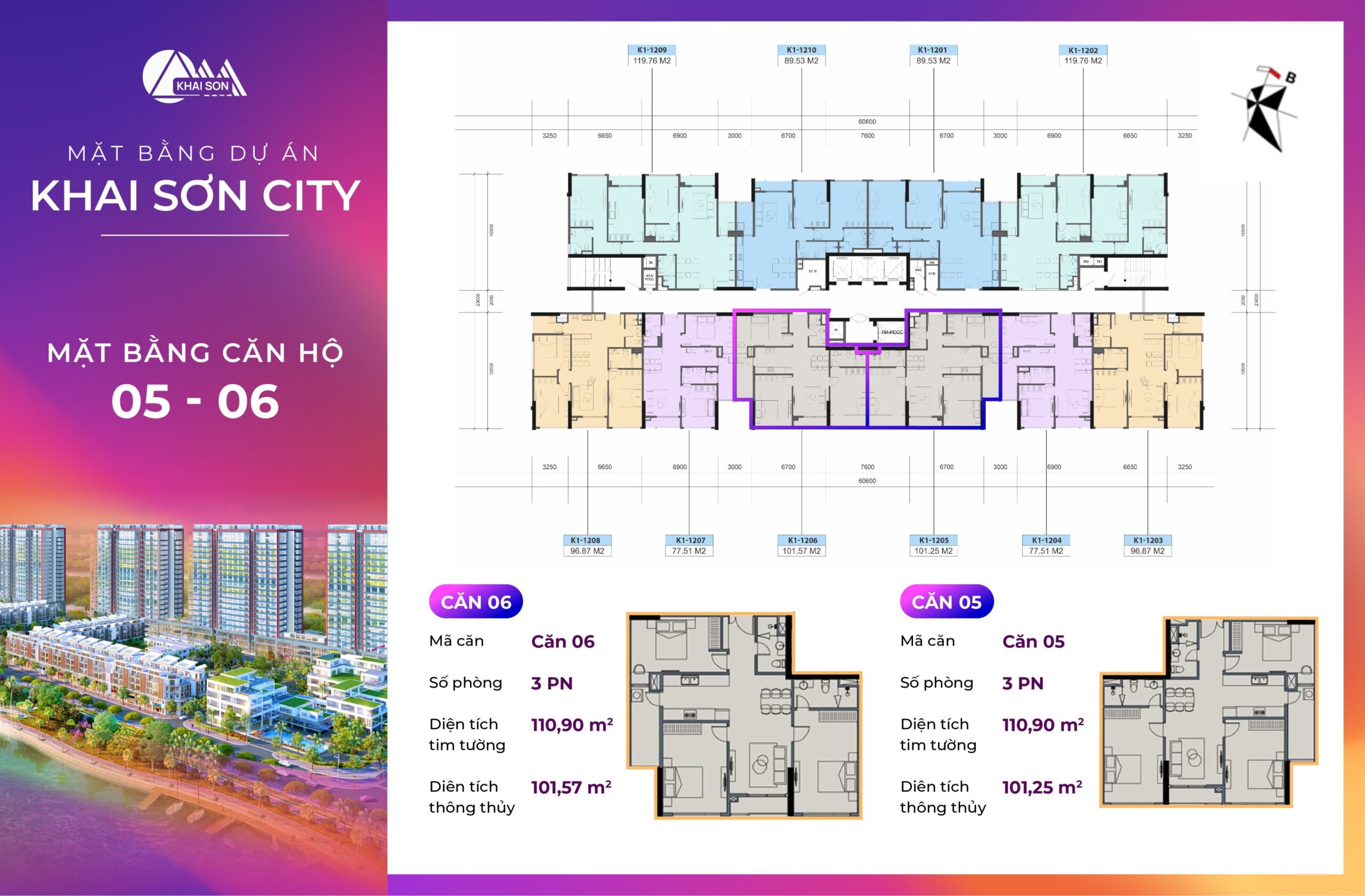 Tiến độ chung cư Khai Sơn city