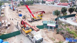 Tiến độ thi công Dự án Nhà Ở Xã Hội Rice City Long Châu