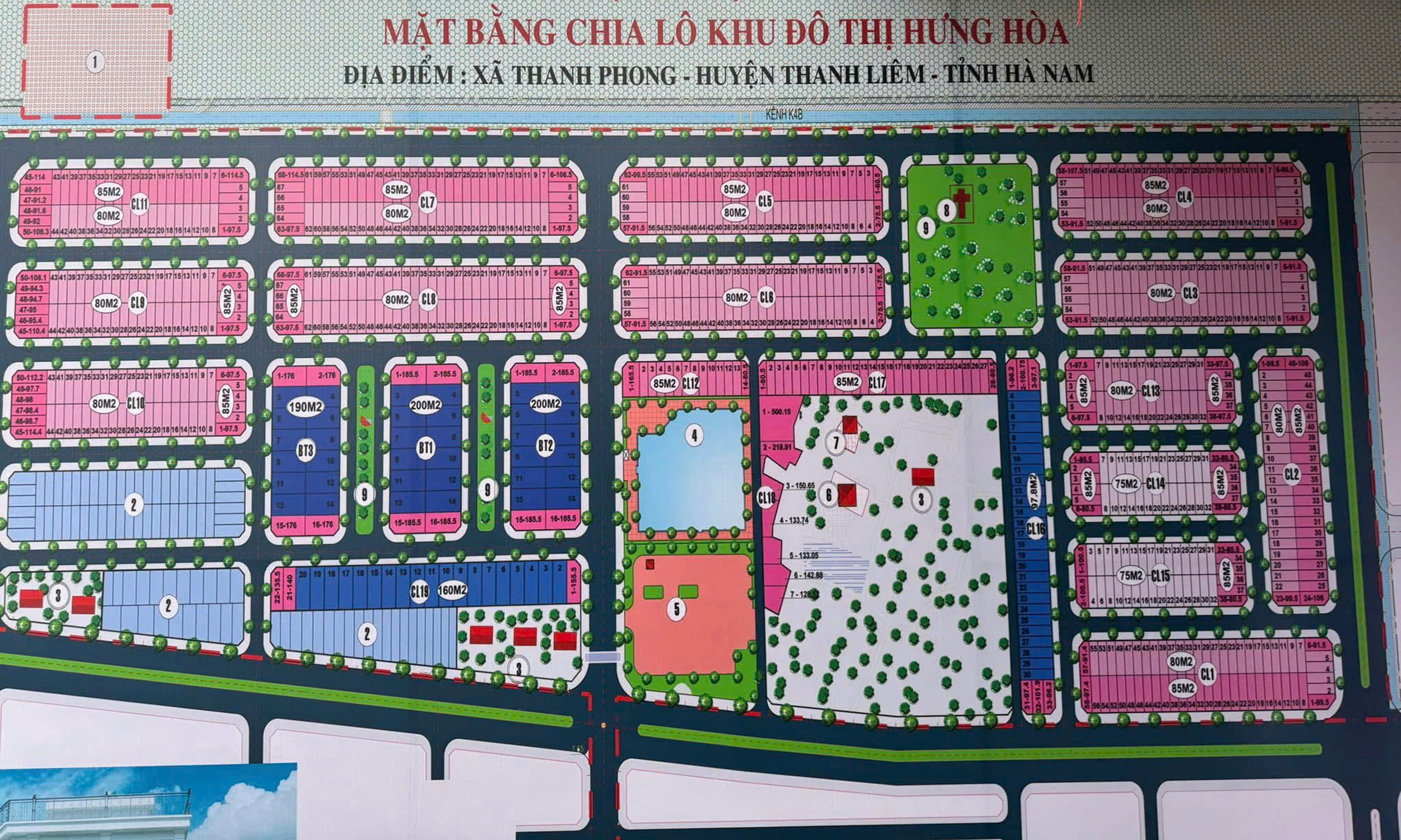 Khu đô thị Hưng Hòa Thanh Liêm
