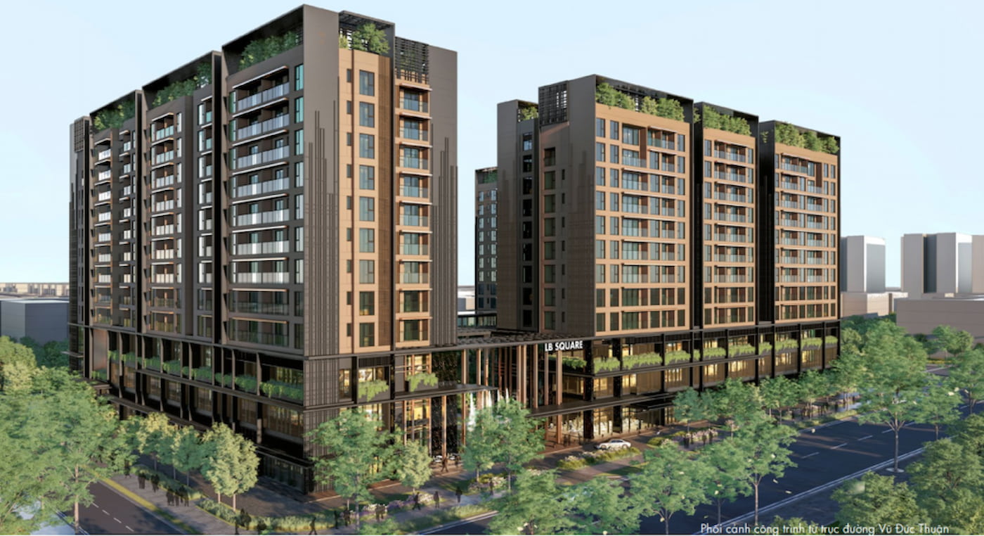 Phối cảnh dự án Long Biên Central