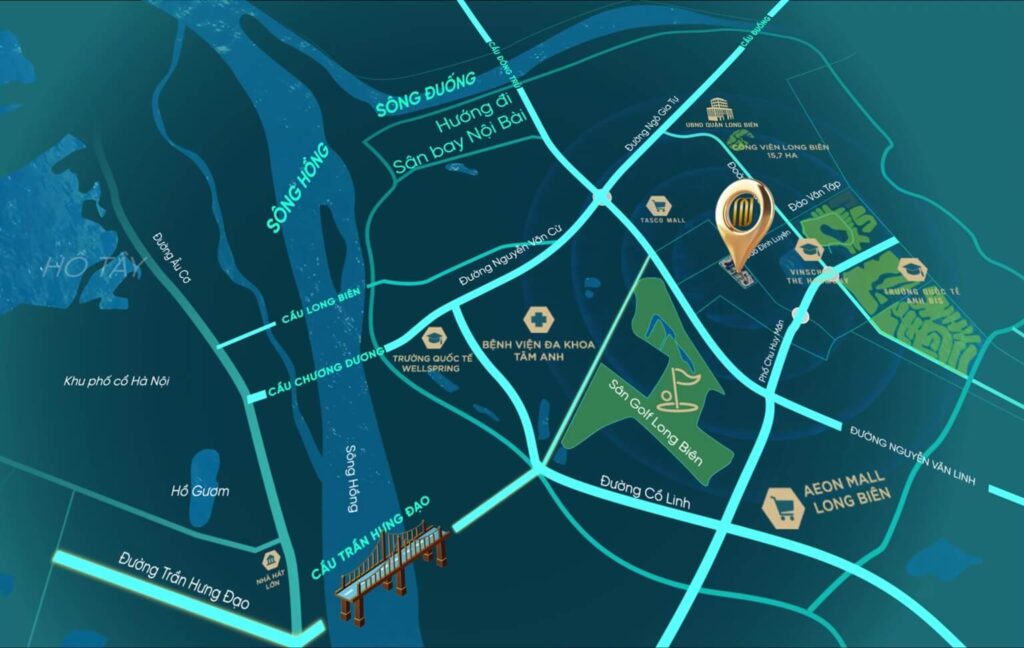 Vị tri Dự án Long Biên Central