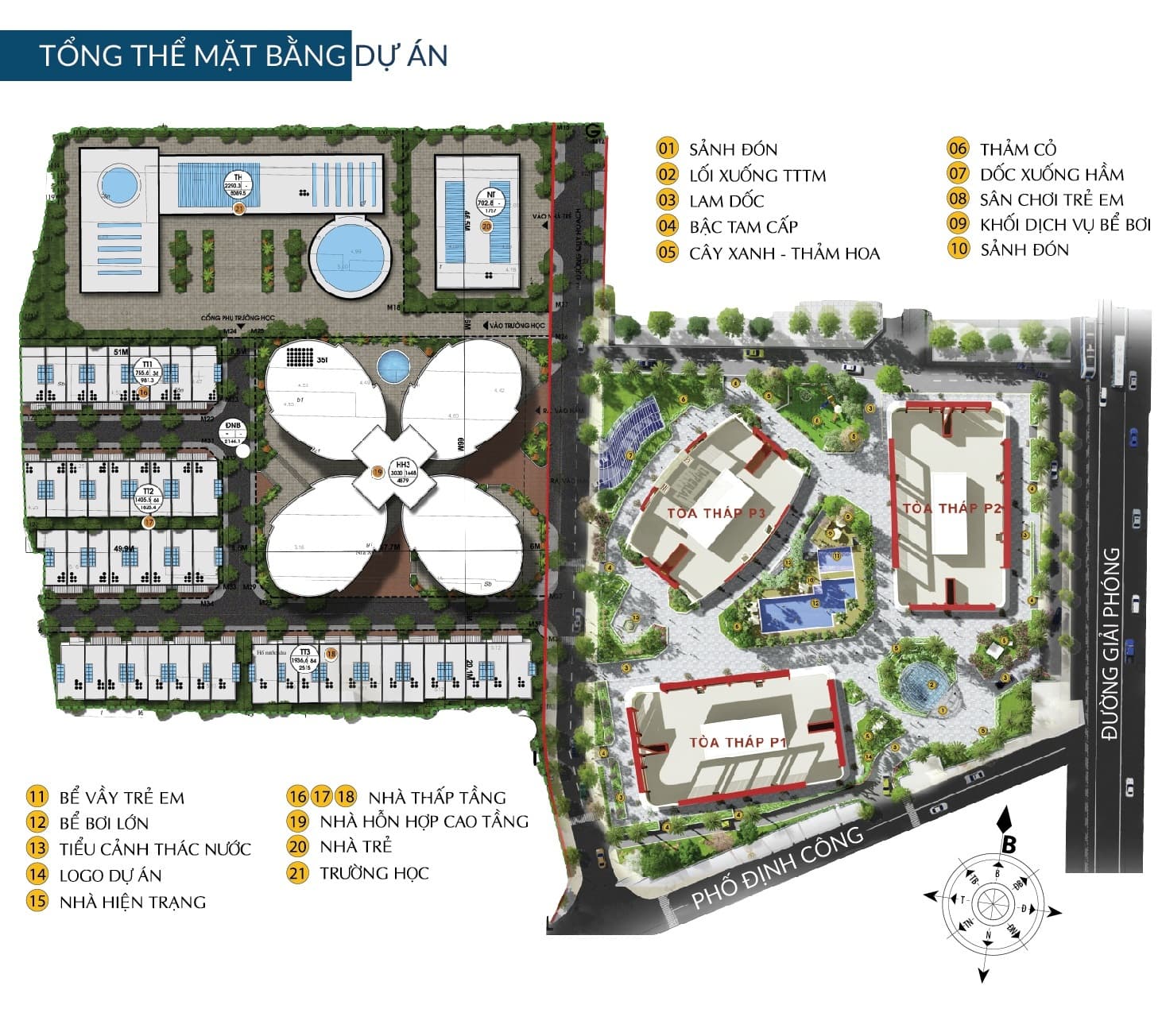 Dự án The Queen 360 Giải Phóng