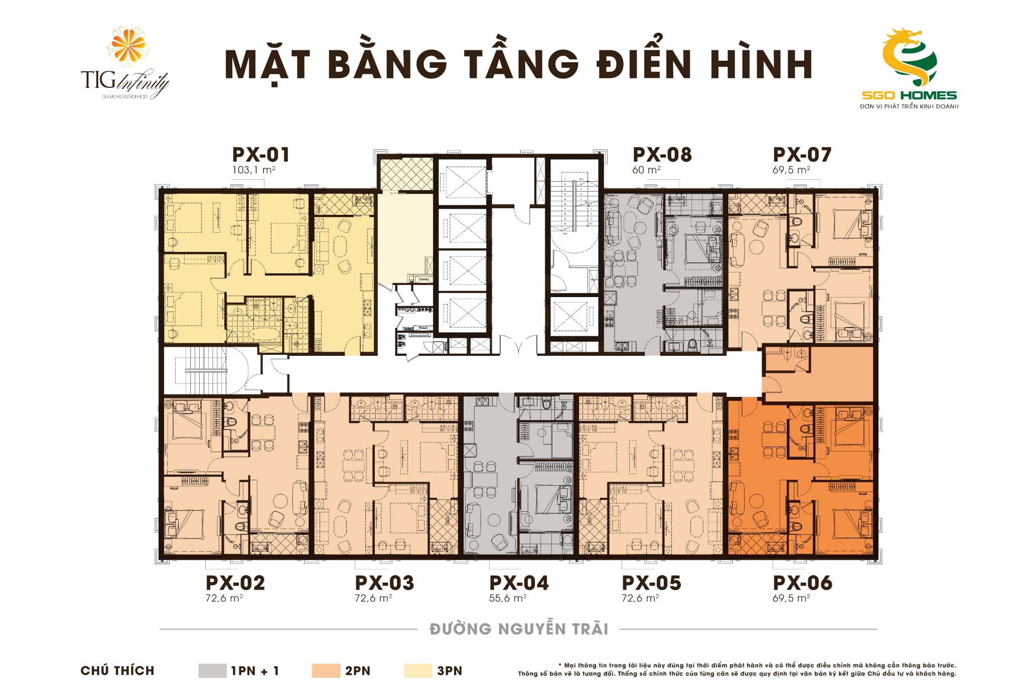 Mặt bằng dự án TIG Infinity 