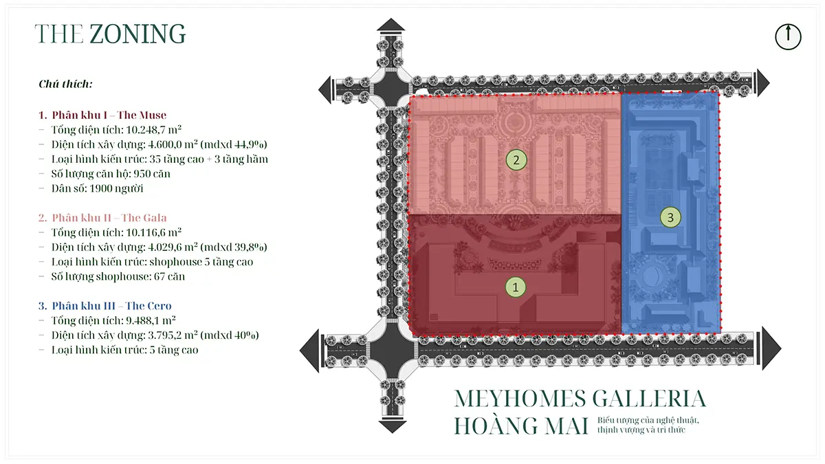 Mặt bằng dự án Meyhomes Galleria