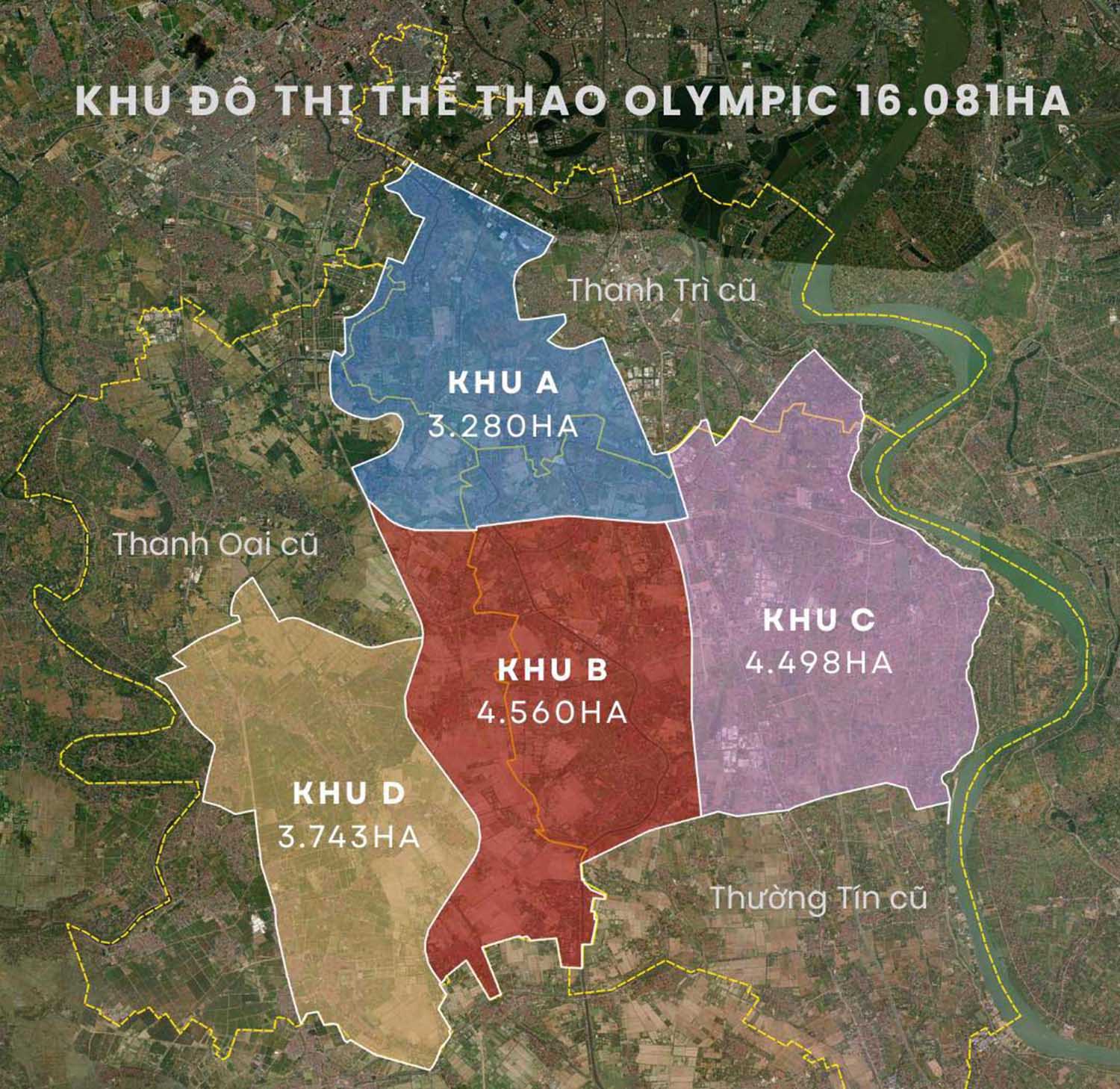 Vị trí Vinhomes Olympic