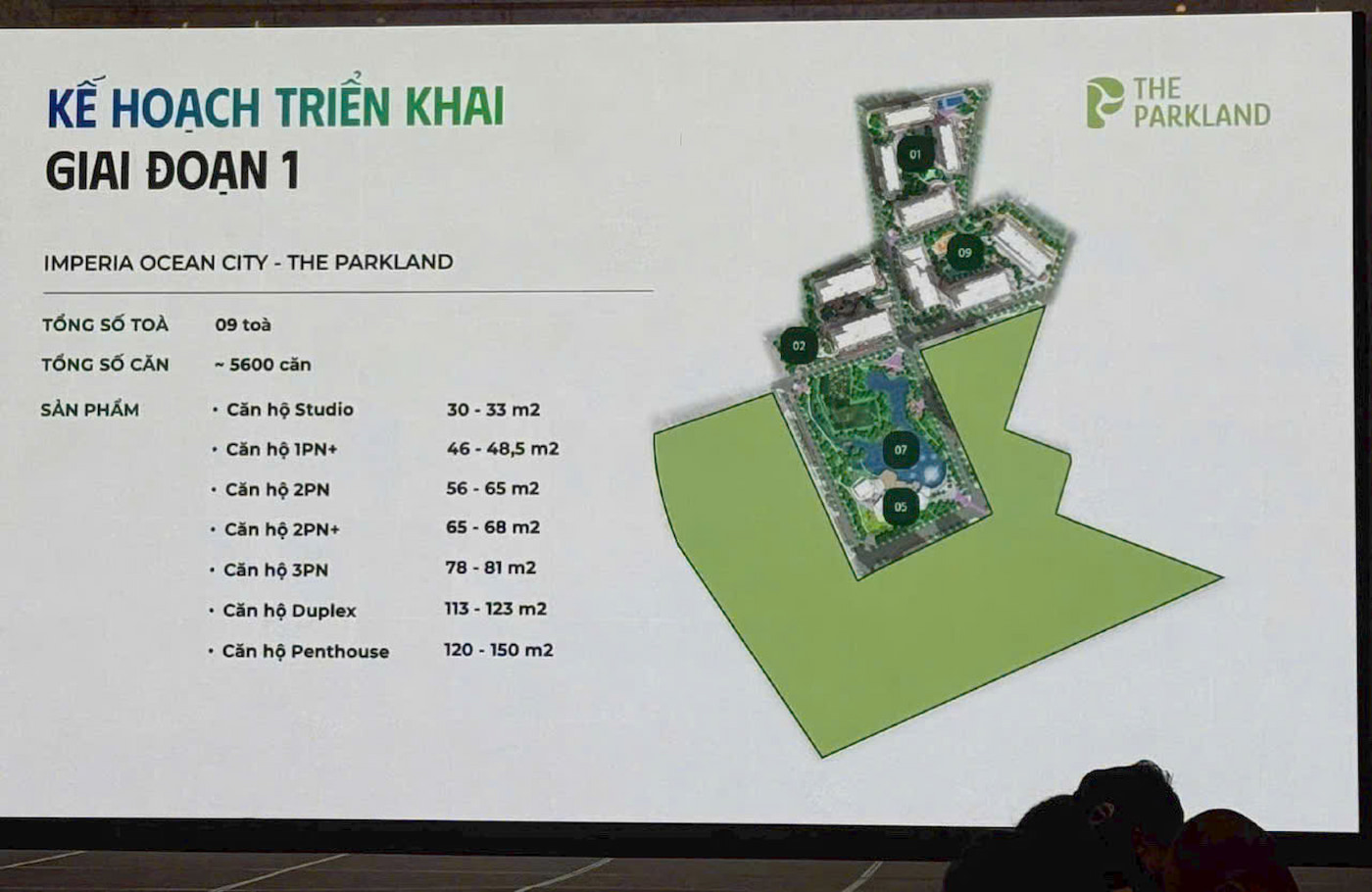 The Parkland – phân khu mở bán đầu tiên của Imperia Ocean City