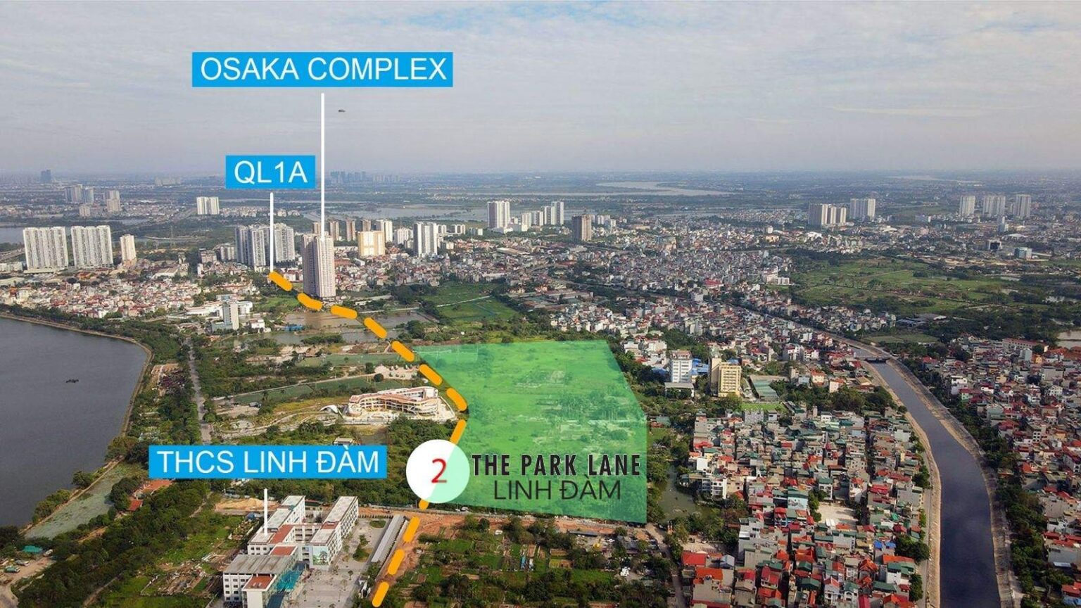 Vị trí The Park Lane