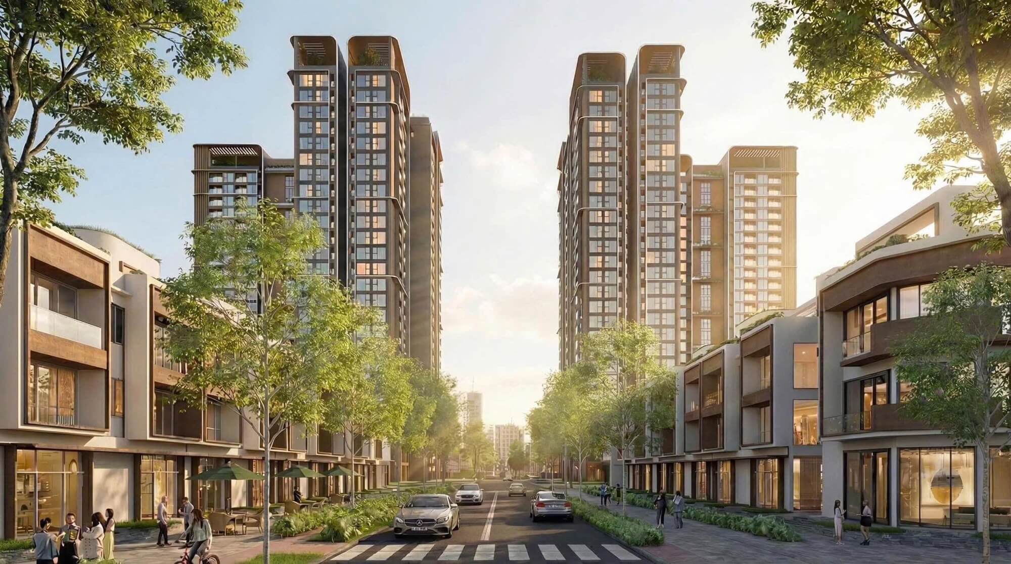 Phối cảnh The Vista Văn La