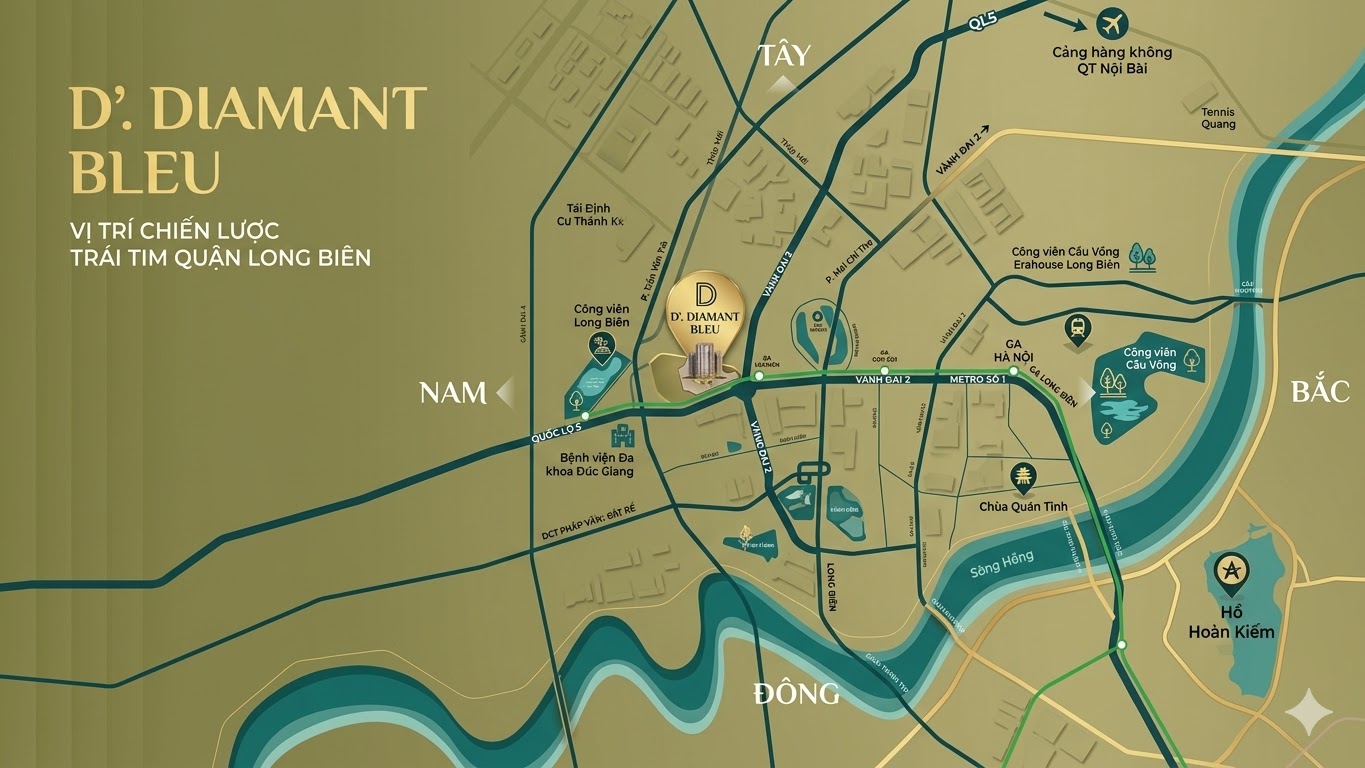 Vị trí D’.Diamant Bleu