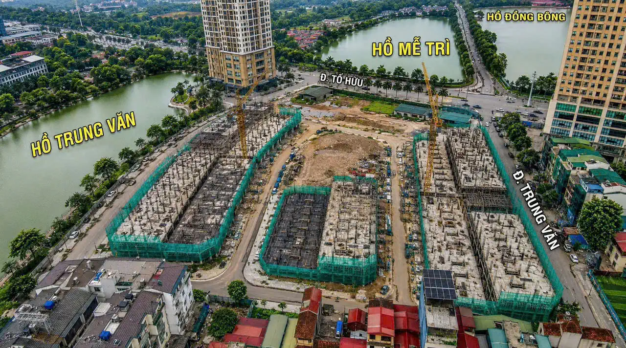 Liền kề Shophouse Mặt bằng Central Lakeside