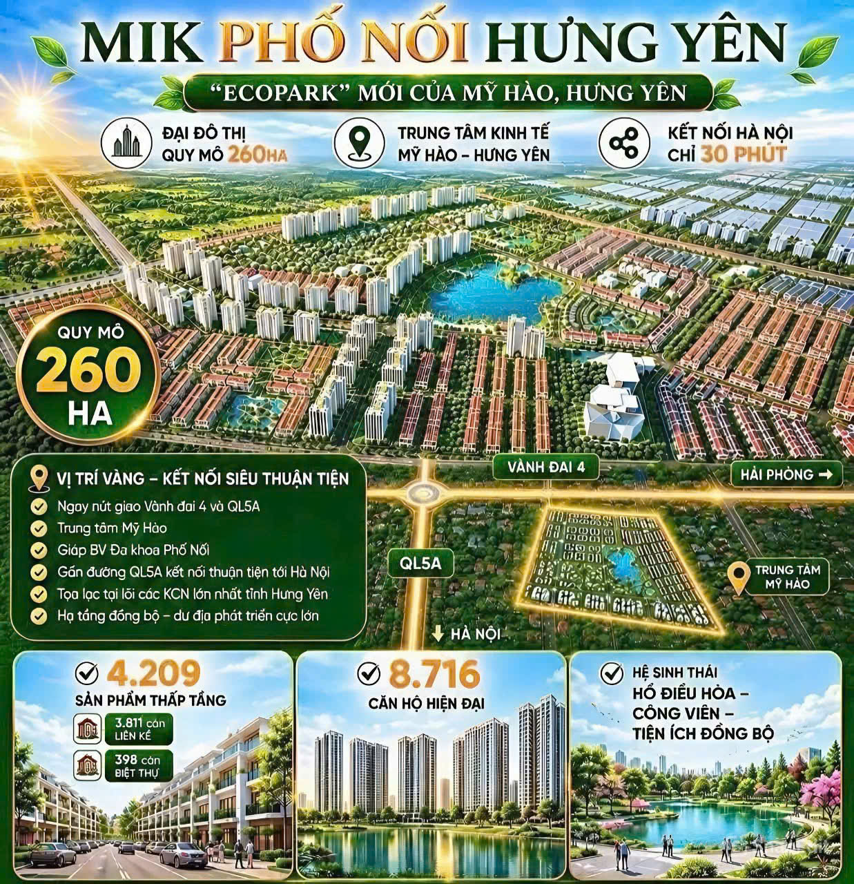 Phối cảnh Forestia Park Phố Nối