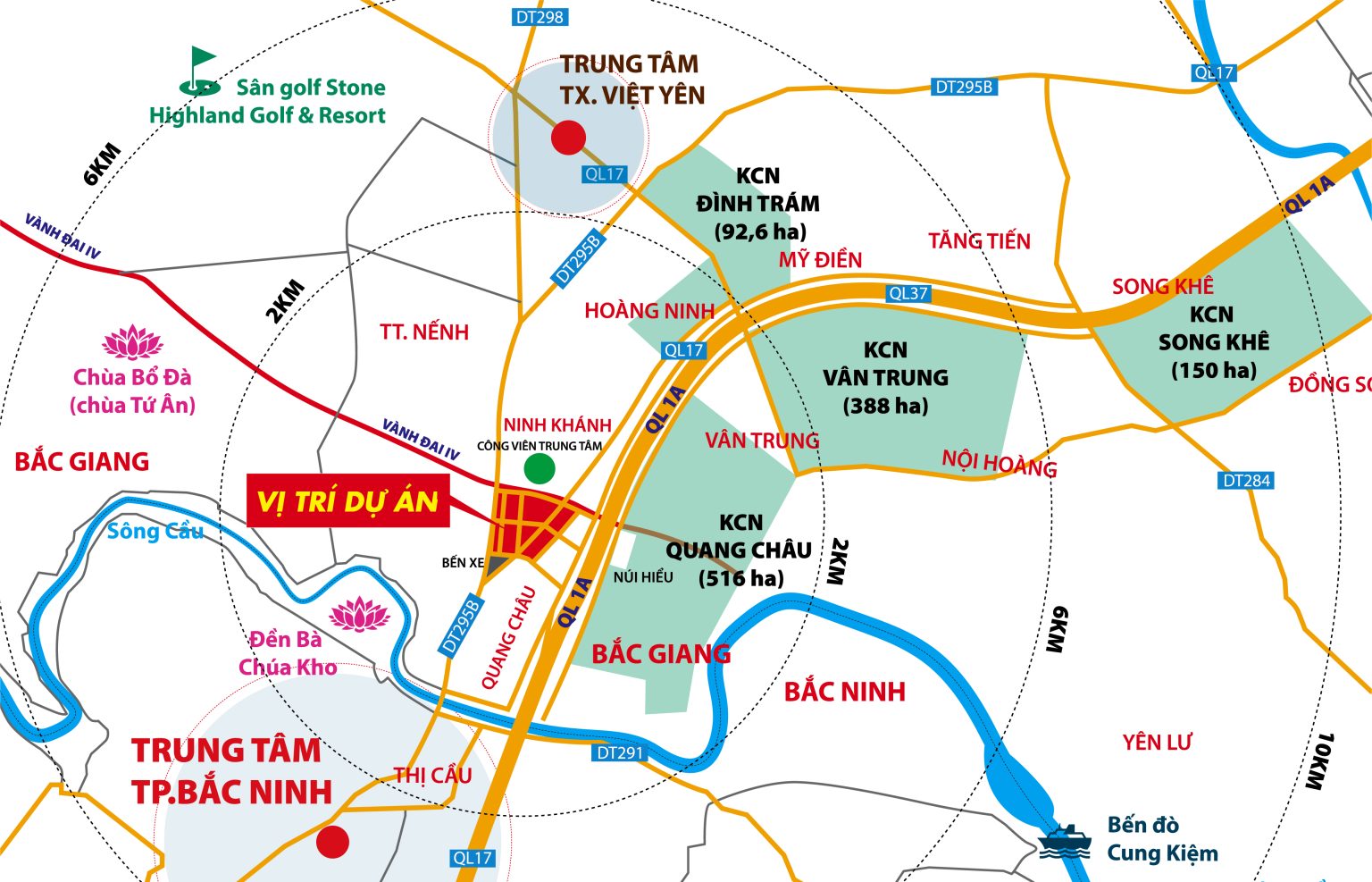 Tiềm năng vị trí dự án Khang Phát Century