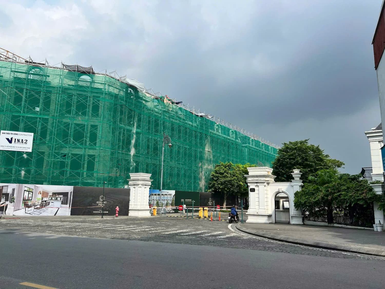 Tiến độ Elegant Park Thạch Bàn