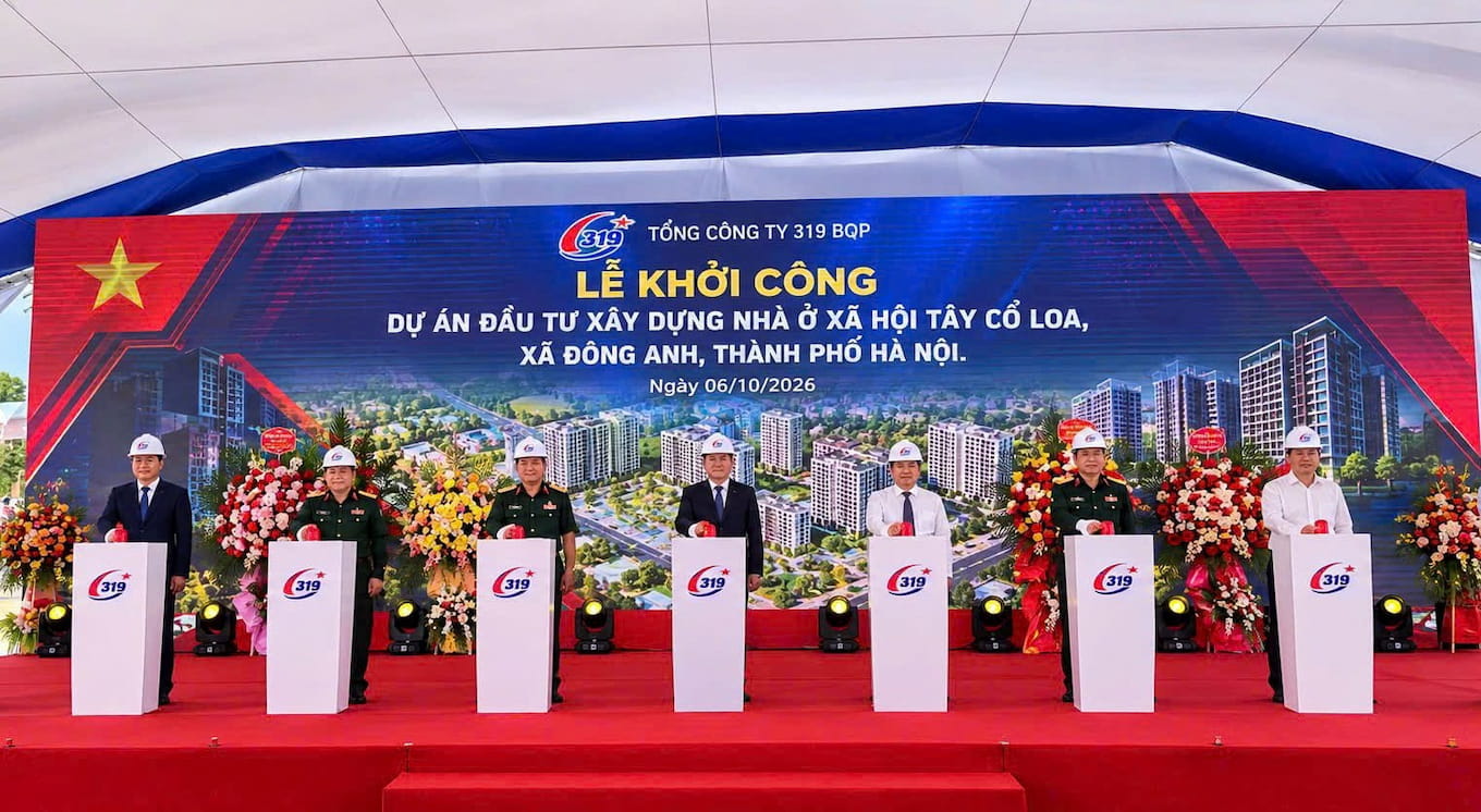 Khởi công dự án Nhà ở xã hội Tây Cổ Loa